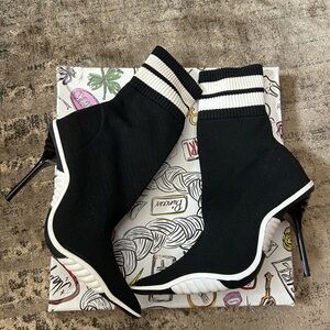 Jeffrey Campbell Sock Bootie Heels